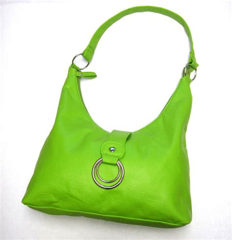 lime green purses for women.